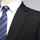 Mushilang business casual men's suit slim fit workplace commuting formal wear wedding groom groomsmen plus size suit men