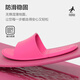 Park Si EVA summer foldable ladies slippers couple travel simple Raspberry color 40 (size 39-41)