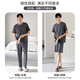 Von Heart Pyjamas Männern Sommer Pure Cotton Short Sleeve Shorts Hosen dreiteilige Sommermänner Pyjamas Home Clothing Set JF 6621 Drei-teilige Set l Männer (Größe 165-175 Gewicht 120-140jin [Jin gleich 0,5 kg]))