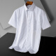 Montagut 2025 High-End-Marke Herren-Kurzärmel-Hemd mittleren Alters mittleren Alters DP Pure Cotton Formal Wear Professionelle Arbeitskleidung kostenlose Feste Farbfutter DX6624 44