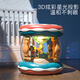 
SEMALAM Hand-pat drum baby 0-1 year old toy baby music padd drum early education 2-3 children 6 months and over nine [USB charging] Large Trojan drum - Orange (within 672