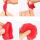 Huaiyin simulated rose petals for wedding hand scattering, wedding room, KTV bar, confession and proposal, Valentine's Day decoration, rose red, 50 pieces, compressed