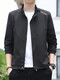 
Romon Chun Autumn Men's Thin Jacket Men 2025 New Stand Collar Jacket Fashion and All-match Casual Trench Coat Gown Men 686 [Bean Green] M [Suggested 80-95 Jin [Jin equals about 0.5 kg]]