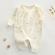 [Reine Baumwollkletterkleidung] Babykleidung Ein reines Baumwollbaby Jumpsuit 0-3 Monate alte Neugeborenen Basis Mantel M12013 Blaue Libelle 66 cm