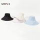 Sanfu doppelseitiger großer Edge Sun Protection Hut, modische und modische lässige Kleidung Accessoires Sonnenhut 841497 Pink, Einzelgröße