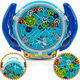Magnetic maze walking with Botu Magnetic puzzle cube maze ball digital parent-child child elementary school student 10-year-old boy toy gear maze disk blue (upgraded version)