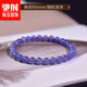 Chirping Tanzanite Bracelet for Women and Men, Sea Crystal, Agate Jade Hand, Jade, Blue Gemstone, Scattered Beads, Xiaodong Colorful Jade String, Collectible 6mm (Single Loop)