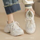 Zhr Mesh Papá zapatos para mujeres en verano zapatos de mujer transpirables y livianos Sports Sports Sports Sports para mujeres G755E Beige 36