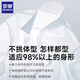 
ROMON short-sleeved shirt men's summer thin business casual men's solid color plaid free ironing shirt professional work clothes white shirt DX6629 42 (recommended weight 160-170 Jin [Jin equals 0.5 kg])