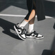 Nike (Nike) Frauenschuhe 2025 Frühling neuer Dunk Low (GS) Frauen Schwarz-Weiß-Panda Low Top Wear-Resistant Sports Schuhe CW1590-100 Schwarz-Weiß-Panda 36