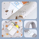Kachi Muning strap baby front and rear use simple newborn baby horizontal front hug style four seasons baby holding artifact frees hands gray planet bear/cloth style