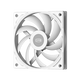 Overclocking Triple (PCCooler) F5 R12015 White 12 cm Ventilador de chasis de 15 mm Ventilador delgado de 4pin 4pin dual de bolas adecuados para ITX modificación del radiador informático de presión descendente