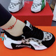 
TULX Changan District Gexiu Shoes Industry Organsha Summer Men's and Women's Light and Breathable Mesh Fashion Soft Sole Dancing Shoes 9928 White Gray Thousands of People Buy 34 Women's Size