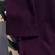 Foss Phil kurzärmeliges T-Shirt für Männer Sommer Dünne neue amerikanische Modemarke Loose Design Vielseitiges Paar halbärmelig Top MSL-C733 Dark Purple L.