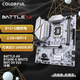 七彩虹 主板CPU套装BATTLE-AX B760M-G WHITE WIFI D5 小冷钢+英特尔(Intel)  i3-14100F  CPU套装