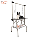 BAOHE DC Pet Grooming Table Stainless Steel Folding Grooming Table Non-slip Waterproof Pet Shop Dog Hair Cutting Bathing Blow Hair Black 36 Inch 91*60cm Stainless Steel Single Arm
