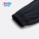 Xtep children's trousers, sun protection quick-drying pants, boys' sports pants, summer new style, breathable casual pants for middle and large children, girls' sweatpants, pure black 165 cm