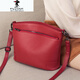 Plover Women's Bag 2025 Nouveau sac de coque en cuir authentique sacs de main pour femmes à la mode simple de vache douce à une épaule