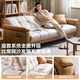 
Quanyou Home Modern simple fabric sofa bed integrated and dual-purpose straight-line folding sofa living room home furniture