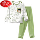 Langsha Boys Pyjamas Nezha 2025 Neue Frühlings- und Herbstmodal-Kinder-Langarmdünner Dünne Big Boys Home-Kleidung 2m-ST-12358 One Size 20 Größe (155-160) cm