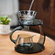 Quandu Automatic Tea Maker Glass Tea Set Lazy Automatic Magnetic Teapot Simple Kung Fu Tea Set