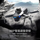 KERRAIR K30 Nouveau produit 10 kilomètres Évitement du drone Pliant pliant haute définition Double caméra quadcoptère aérien Remote Contrôle K30 Silver-Black GPS GPS sans balais d'obstacle laser Version de contrôle à écran à écran double (sac de rangement + boîte couleur boîte de couleur