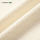 Lacoste French Crocodile Женская одежда 25 летняя французская академическая академия. Унаследованное вышитое щитовое покрытие Polo рубашка PF9660 XFJ/Cream White M 38