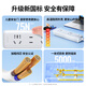 
Green coupling plug-in/socket/wire board/line plug/plug/plug/wire board/drag board/connector/desktop with wires New national standard large-pitch dormitory household 3-position total control total length 0.5 meters