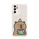 Populäres Cent (MSMF) Capybara Mobilfunkkoffer für Huawei Nova12 Vitalitätsausgabe Pura70Mate60 Kapibala Magic6pro Antique White Mineral Water Capybara-XP13821H Huawei Mate60pro