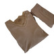 Dannanwei Hanshe 9889 Wollseizenheizungsset V-Ausschnitt Spitze mit hoher Taille Heben Schlanker Fit Herbst- und Winterbasis Thermal Unterwäsche Milch gelb: 80-140jin [Jin gleich 0,5 kg] Alle Größe