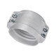 
Bonbida aluminum pipe clamp EN14420-3/ENAW6082 aluminum vest two-half buckle calava two-piece shield machine hoop DN50*6 hose outer diameter 62-64
