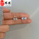 Boucles d'oreilles haoshi oreille zbjp diamant haoshi simple diamant cuisse ongles boucles d'oreilles ongles simples et polyvalents décoration diamant sn7027 boucles d'oreilles en zircon 4 mm 1 paire