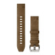 GARMIN MARQ2MARQ Pilot Golf Original Silicone Braided Nylon Titanium Alloy Strap MARQ2 Brown Leather Outside FKM Rubber Strap Brand New