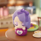 À la recherche de la série de vie d'imagination Unicorn U-grain Rico Mini Doll Desktop Ornements mignons Blanc de fraise de fraise intelligente Boîte de débouchage Contrôler No Egg Shell (environ 3 cm)