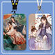 Bi Keshu's door poison rear sliding cover card set meal card bus ID card campus protection N1047 single card cover without rope