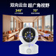 LUXVIEW(锐视威)烟雾报警高清摄像头室内可燃气探测手机远程监控家用无线监控器360度无死角带夜视全景