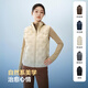 Bosideng 25-year-old goose down vest, same style for men and women, thin, stand-up collar, slim short casual jacket for men and women