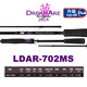 Lingfeng 2024 new Dream Series Luya Rod Gun Handle Straight Handle Universal Long-Popular Ultra-Fast Adjustment Rod Bass Fishing Rod 2.13m 24 Models 702MS Straight Handle