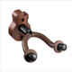 Ibanez punch-sans guitare folk mur vertical crochet basse ukulélé violon pipa crochet mur skateboard rack carré inférieur noire de couleur noyer