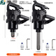 Xmsj fujiwara industriellem Windkanone 1 Zoll Auto Reparatur Pneumatisches Werkzeug 3/4 großes Drehmoment Starker pneumatischer Schraubenschlüssel Hochleistungsstrichkanone 1 Industrielle Kurzaxis-Schlaganfall 691A+Langes Spindel (Spindel (Langzeit