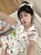 Tan Beiman Crayon Shin-Shirt Japanische Drei-teilige Crayon Shin-Shirt-Sommer-Dünne kurzärmelige Hose Nettere Karte KK-14123 [kurzärmelig] Drei-teilige Set M-Code [Empfohlen 80-100jin [Jin gleich 0,5 kg]]