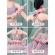 Japanische Mujie -Mace -Rollbeine schlampen Kälber Muskel -Entspannung Artefakt Rollenschaum Rollen Beine Massage Stick + Yoga -Säule 45 cm [bemerkenswerte Farbe