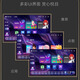 Muxi Leisi Outdoor KTV Song Order Machine Integrated Leike tragbare mobile Bluetooth -Musik -Score -Leser Full -Ausrüstung für das Singen im Heimkino -Karaoke -Audioverstärker Leike singt 19x Home Song Machine 19,5 Zoll (schwarze und weiße Farbnoten) 1T Festplatte