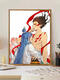 Yonghuan 2025 NEU NEZHA 2: DAMII DAHAI DIGITAL OIL PALERUNG AO BING BING HAND BINGETTE Füllung und Färbung hochprekiser Malerei LL12126 Acrylmalerei + professionelle Öl-Leinwand + Multiple