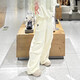 Adidas (adidas) Nouveau pantalon large lâche pantalon tricot de pantalon décontracté jw9721 Ivory White JW9721 S
