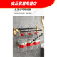 Moran Nuoer's Piercing Rack Rack Rack Rack Rack Rack Crochet Horme de salle de bain Single et double serviette Rod Yahei 3 SETS 13590