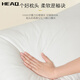 Double long pillow, couple's long one-piece long pillow, pure cotton 1.2m 1.5m1.8 children's low pillow core, type A 1.0m [4cm to sleep] low style + cotton pillowcase, neck pillow