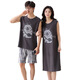 荣西图（RONGXITU）睡衣夏季短袖卡通可爱家居服套装显瘦 829 170 女M