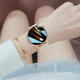 Huawei ist Hongmeng Mobile Watch GT5 Smart Watch Fit4 Women's Watch Band Sport Watch Relief Rose Silikon-Creme Weiß