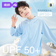 JOYNCLEON children's sun protection clothing new summer thin breathable baby sun protection clothing boys jacket white 90